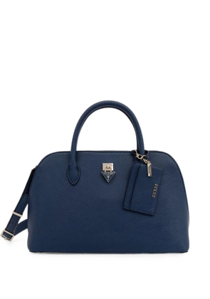 GUESS USA Patsie logo-plaque tote bag - Blue