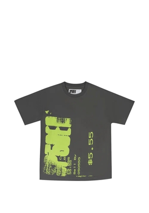 SP5DER graphic-print T-shirt - Grey