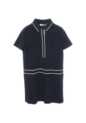 Christian Dior Pre-Owned 2010s pleated mini dress - Blue