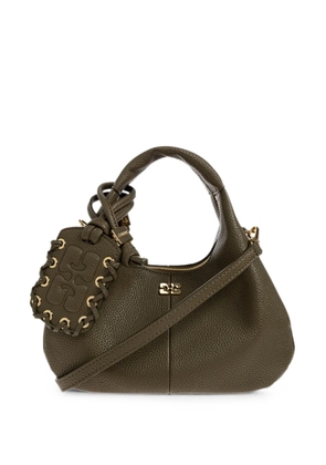 GANNI mini Hobo tote bag - Green