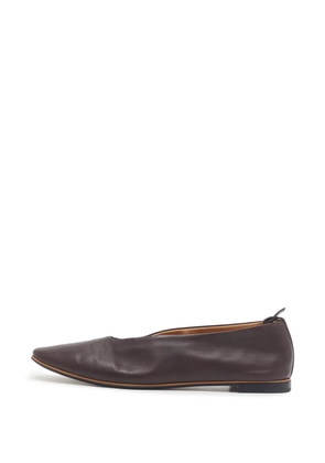 Bottega Veneta Pre-Owned pointed-toe ballet flats - Brown