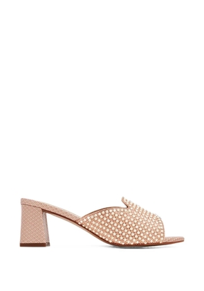 NICOLI Remus snakeskin-effect sandals - Pink