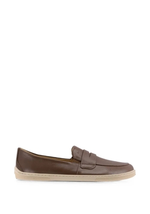 Be Lenka Buena leather slip-on sneakers - Brown