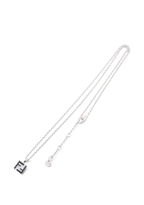 Fendi Pre-Owned 2020s FF-motif necklace - Silver