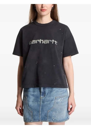Carhartt WIP Painter splatter-effect logo-print T-shirt - Black
