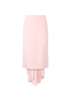 Moschino draped midi skirt - Pink