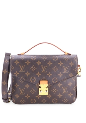 Louis Vuitton Pre-Owned Pochette Metis Monogram Canvas crossbody bag - Brown