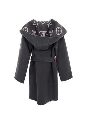 Louis Vuitton Pre-Owned 2010s belted coat - Grey