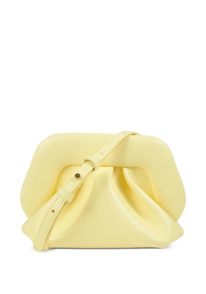 Themoirè small Bios ruched clutch bag - Yellow