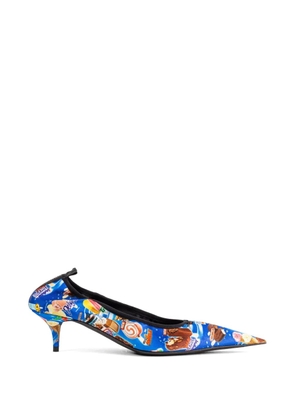 Balenciaga Avenue Scrunchie Sweet Treat heeled pumps - Blue