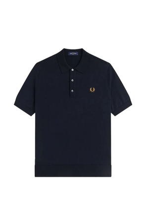 Fred Perry x Meyba logo-embroidered polo shirt - Blue