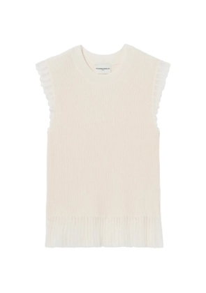 Claudie Pierlot high-neck knit top - Neutrals