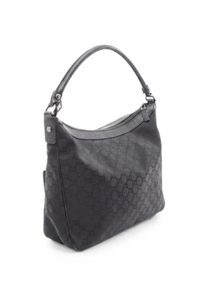 Gucci Pre-Owned 2000s GG Abbey monogram shoulder bag - Black