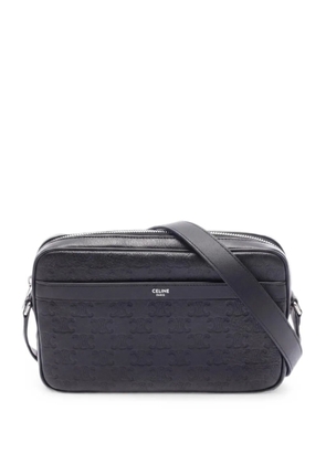 Celine Pre-Owned 2020s medium Triomphe shoulderr bag - Black