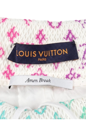 Louis Vuitton Pre-Owned 2010s Monogram shorts - White