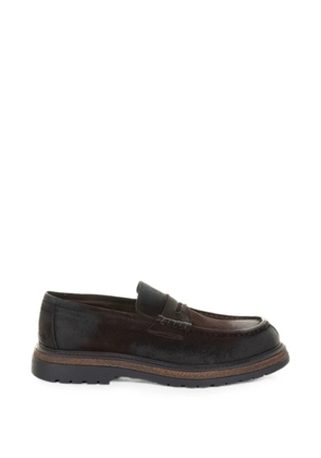 FRANCO FEDELE slip-on boat shoes - Brown