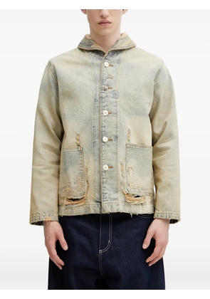 Kenzo Shawl Chore denim jacket - Blue