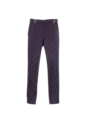 Gucci Pre-Owned 1910s heart-pattern trousers - Blue