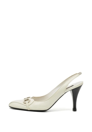 Sergio Rossi slingback pumps - Neutrals