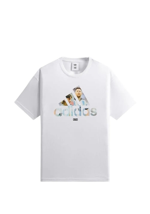 KITH x Messi x adidas graphic-print cotton T-shirt - White