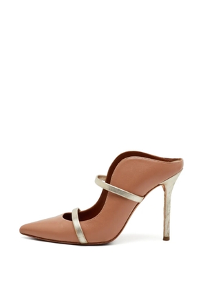 Malone Souliers Maureen pointed toe mules - Neutrals