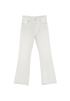MM6 Maison Margiela raw-cut flared jeans - Grey