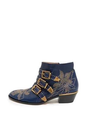 Chloé Pre-Owned Susanna ankle boots - Blue