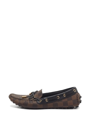 Louis Vuitton Pre-Owned Gloria loafers - Brown