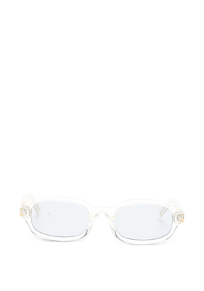 Prada Eyewear rectangle-frame sunglasses - White