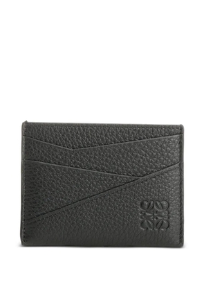 LOEWE Puzzle Edge grained-leather cardholder - Black