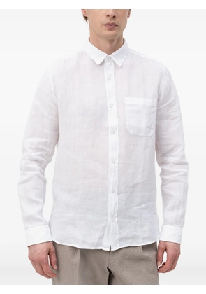 HUGO chest-pocket button-down shirt - White