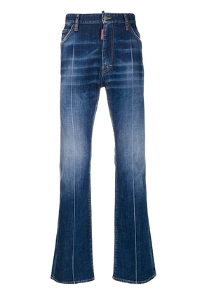 DSQUARED2 stonewashed straight-leg jeans - Blue