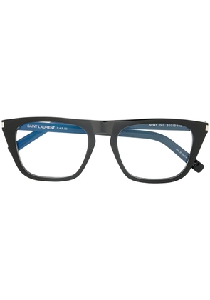 Saint Laurent Eyewear round frame glasses - Black