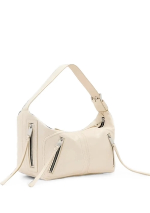 AllSaints Jean Rey buckle-detail zip-fastening shoulder bag - Neutrals