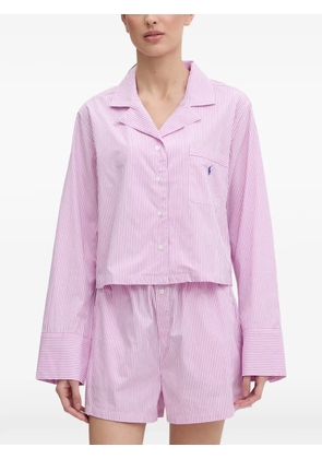 Polo Ralph Lauren striped cotton pajama set - Pink