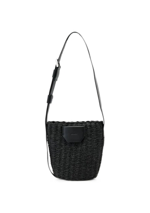 AllSaints Alba woven bucket bag - Black