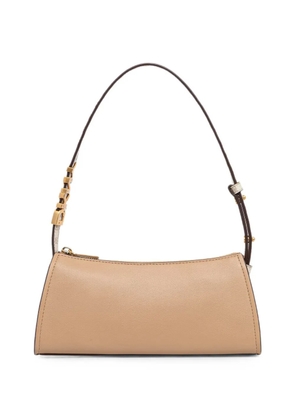 DKNY Avril logo-plaque shoulder bag - Neutrals