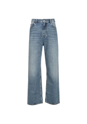 FENDI FF Selleria stone-wash jeans - Blue