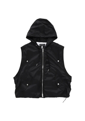 Mastermind World hooded drawstring vest - Black
