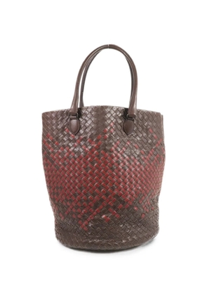 Bottega Veneta Pre-Owned Intrecciato tote bag - Brown