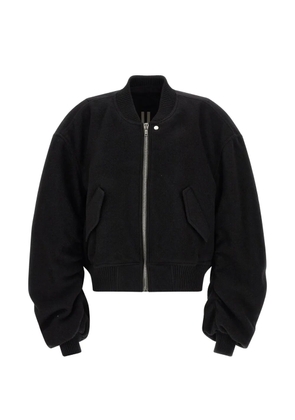 Rick Owens Secchia Flight wool bomber jacket - Black