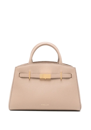 DeMellier small Hudson leather tote bag - Neutrals