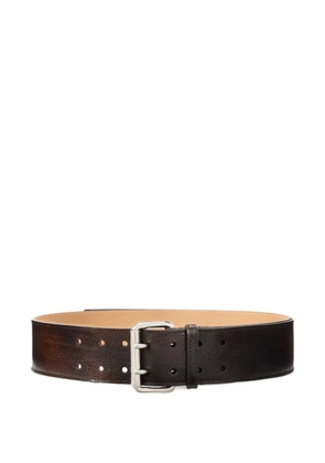 Ralph Lauren Collection distressed double-prong belt - Brown