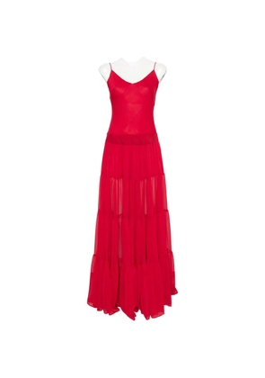 ARCINA ORI Delphina tiered maxi dress