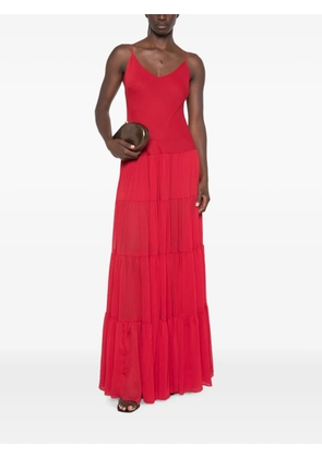 ARCINA ORI Delphina tiered maxi dress