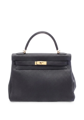 Hermès Pre-Owned 2017 32 Kelly Togo-leather tote bag - Black
