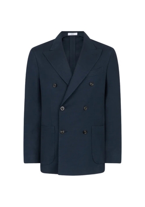 Boglioli double-breasted peak-lapel blazer - Blue