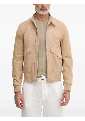 Trussardi zip-up jacket - Neutrals