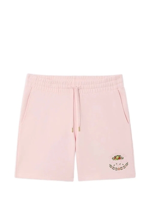 Casablanca x Ladurée logo-embroidered shorts - Pink