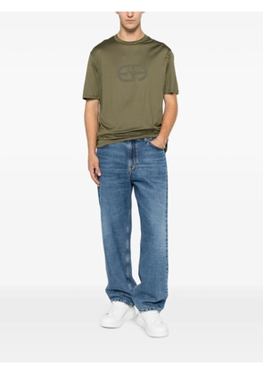Emporio Armani logo-print short-sleeve T-shirt - Green
